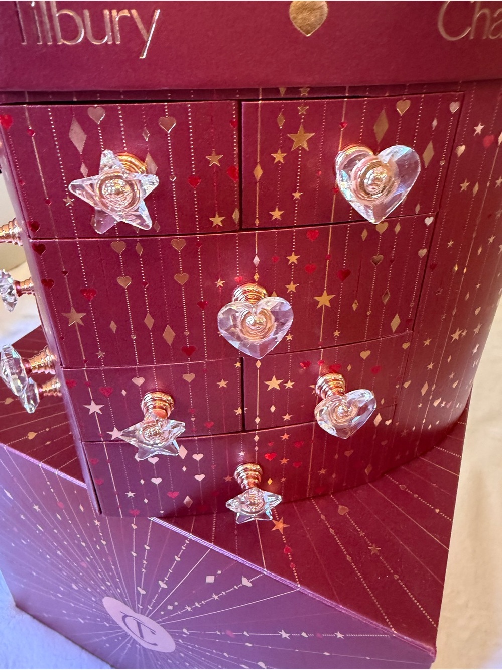 Limited Edition Charlotte Tilbury advent treasure box - Picture 2 of 5